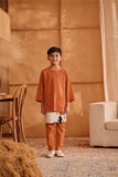 The Nest 3/4 Sleeve Kurta - Brown