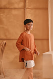 The Nest 3/4 Sleeve Kurta - Brown