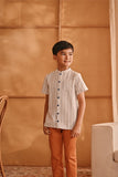 The Nest Oriental Shirt - Earth Stripe