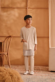 The Nest 3/4 Sleeve Kurta - Champagne