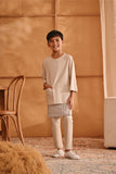 The Nest 3/4 Sleeve Kurta - Champagne