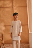 The Nest 3/4 Sleeve Kurta - Champagne