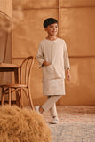 The Nest 3/4 Sleeve Kurta - Champagne