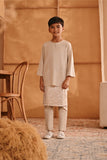 The Nest 3/4 Sleeve Kurta - Champagne