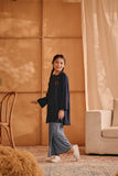 The Nest Kurung Riau Top - Navy Blue