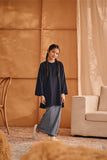 The Nest Kurung Riau Top - Navy Blue