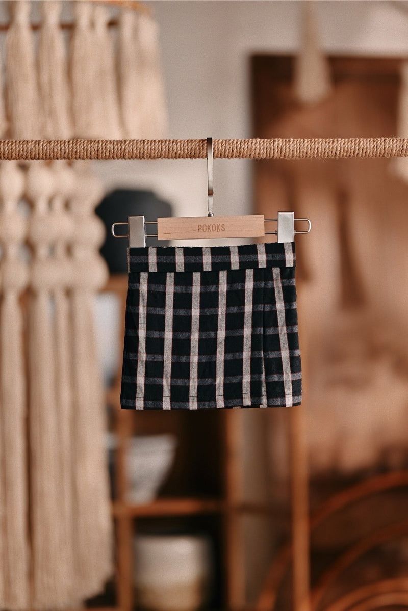 The Ori Babies Instant Samping - Black Checked