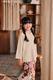 The Bay Broderie Kurung Blouse - Khaki