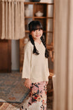 The Bay Broderie Kurung Blouse - Khaki