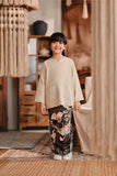 The Bay Broderie Kurung Blouse - Khaki