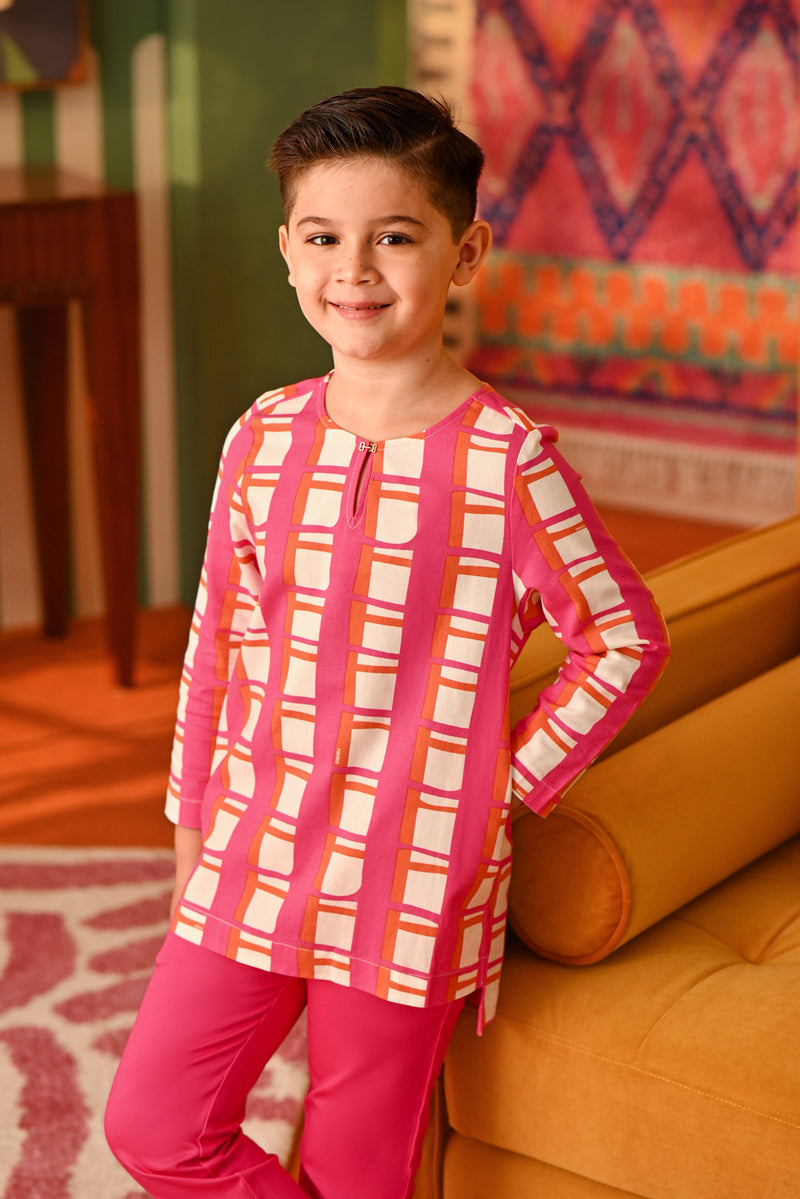 The Rasa Cinta Kurta - Crush