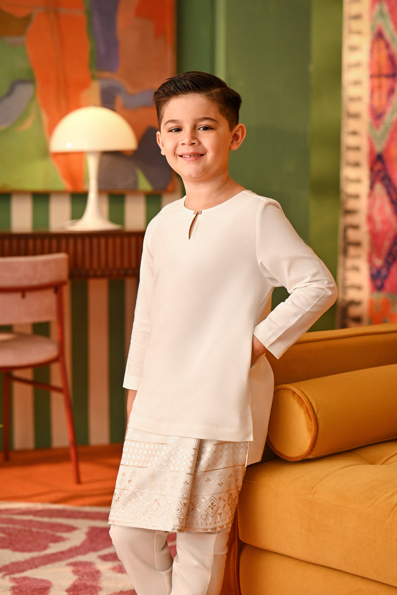 The Rasa Cinta Kurta - White