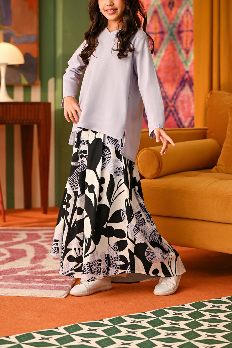The Rasa Cinta Umbrella Skirt - Taro