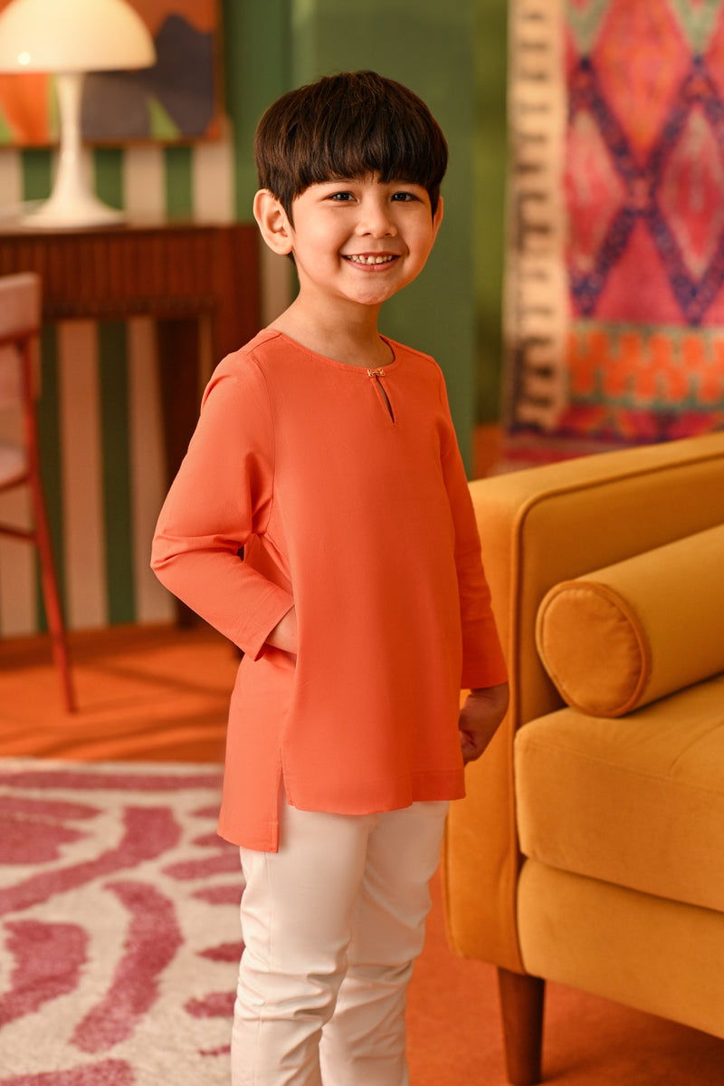 The Rasa Cinta Kurta - Orange