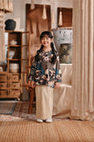 The Bay Broderie Kurung Blouse - Rich