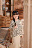 The Bay Flare Blouse - Champagne Safari