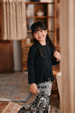 The Bay Broderie Kebaya - Black