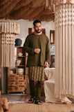 The Bay Men Kurta - Olive