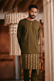 The Bay Men Kurta - Olive