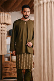 The Bay Men Kurta - Olive