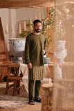 The Bay Men Kurta - Olive