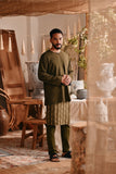 The Bay Men Kurta - Olive