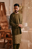 The Bay Men Kurta - Olive