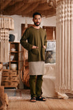 The Bay Men Kurta - Olive