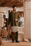 The Bay Men Kurta - Olive