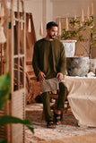 The Bay Men Kurta - Olive