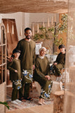 The Bay Kurta - Olive