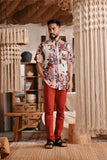 The Bay Men Batik Shirt - Blooming