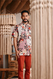 The Bay Men Batik Shirt - Blooming