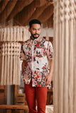 The Bay Men Batik Shirt - Blooming