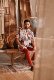 The Bay Men Batik Shirt - Blooming