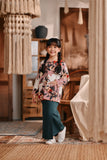 The Bay Broderie Kurung Blouse - Blooming