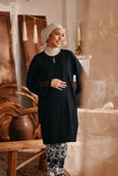 The Bay Women Summer Kurung Top - Black