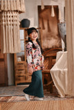 The Bay Broderie Kurung Blouse - Blooming