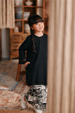 The Bay Summer Kurung Top - Black