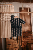 The Bay Babies Summer Kurung - Black Stripe