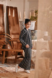 The Bay Broderie Kebaya - Black Checked