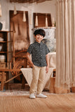 The Bay Batik Shirt - Black Safari