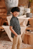 The Bay Batik Shirt - Black Safari