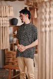 The Bay Men Batik Shirt - Black Safari