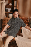 The Bay Men Batik Shirt - Black Safari