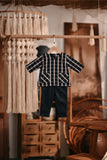 The Bay Babies Kurta - Black Checked