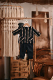 The Bay Babies Kurta - Black Stripe