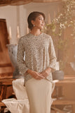 The Bay Women Flare Blouse - Champagne Safari