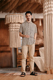 The Bay Men Batik Shirt - Champagne Safari