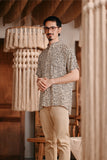 The Bay Men Batik Shirt - Champagne Safari